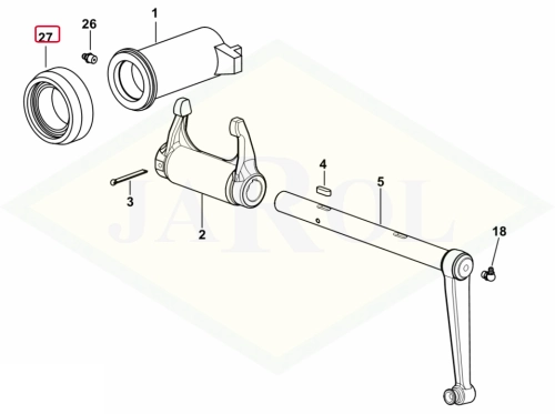 2.2999.510.0 Łożysko oporowe 2.2999.510.0