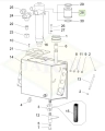 0499825 Filtr oleju hydraulicznego 0499825
