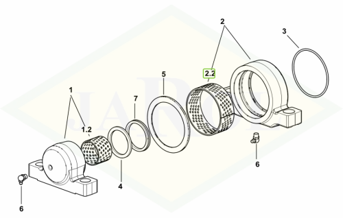 2.1559.455.0 Specjalna tuleja 2.1559.455.0
