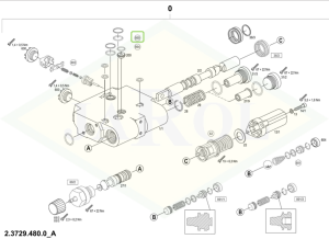 Zestaw uszczelek dystrubutora 0.010.3540.1