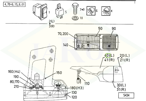 04416632 Wspornik 04416632