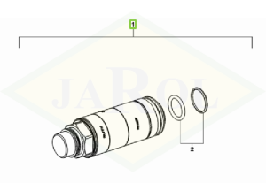 Gniazdo hydrauliczne 2.3729.041.0/10