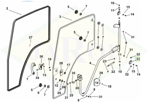 Podpora, Wspornik  0.015.5340.0/10