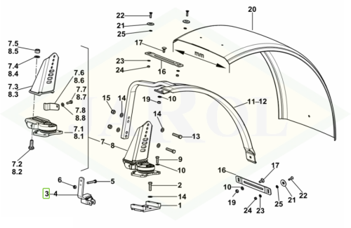 0.019.7489.3/10 Płytka 0.019.7489.3/10