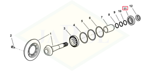 Łożysko wałeczkowe 2.2560.005.0