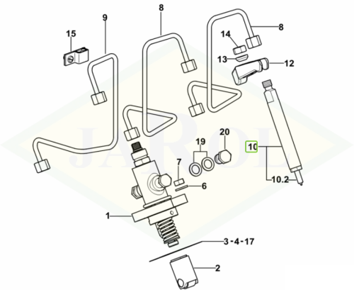 2.4719.650.0 Wtryskiwacz kompletny 2.4719.650.0