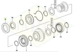 Pierścień wałka - 0.008.5148.0/10