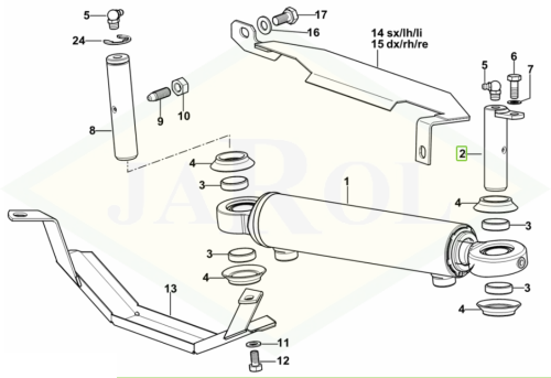 0.019.4340.2 Sworzeń 0.019.4340.2