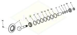 Podkładka 73x89,5x1,65 - 2.1589.360.0/10