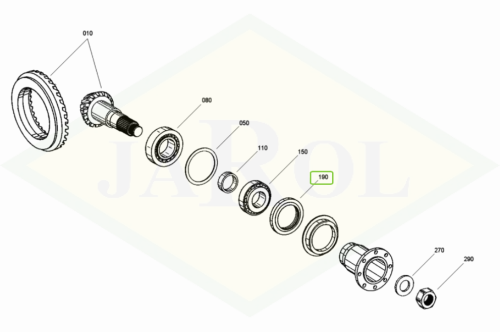 04433962 Uszczelka przeciwolejowa 04433962
