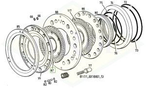 Tarcza sprzęgła 0.007.7480.3/20