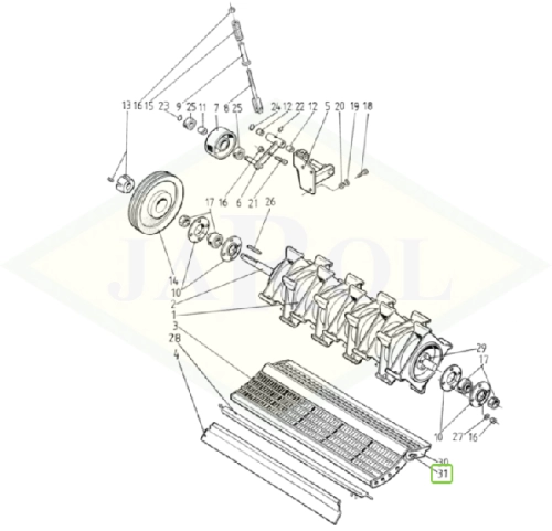 R693965 Shaft R693965