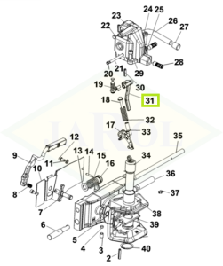 Czujnik zaczepu tylnego 0.900.1578.0