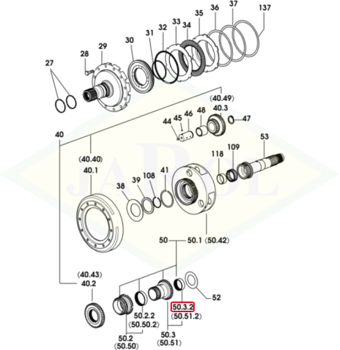 2.1559.269.0/10 Specjalna tuleja 2.1559.269.0/10