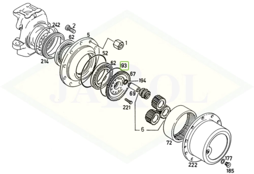04402433 Pierścień uszczelniający 04402433