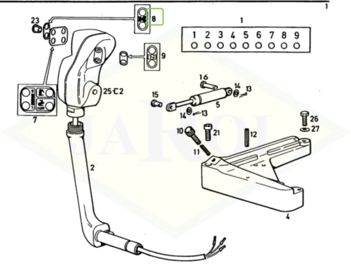 0.014.2607.0 Tabliczka 0.014.2607.0