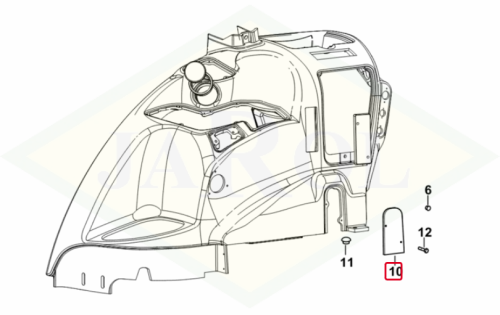 04429623 Płytka 04429623