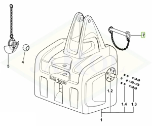 Sworzeń 0.016.0306.3/20