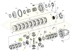 Podkładka ustalająca 04374268