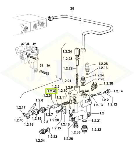0.009.2151.0/20 Tłoczek 0.009.2151.0/20