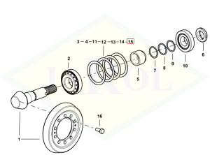 Podkładka 73x89,5x1,85 - 2.1589.362.0/10