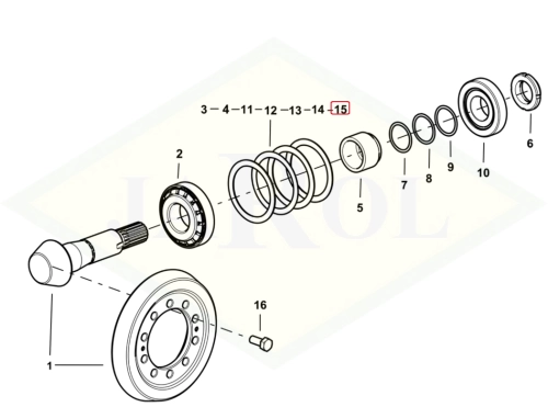 2.1589.362.0/10 Podkładka 2.1589.362.0/10