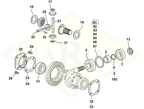 2.1589.356.0/10 Podkładka 2.1589.356.0/10