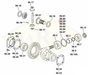 Podkładka 73x89,5x0,8 - 2.1589.358.0/10
