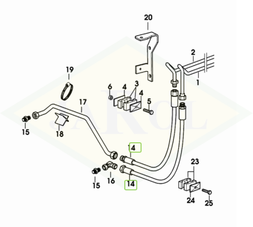 04451884GW Rura elastyczna 04451884