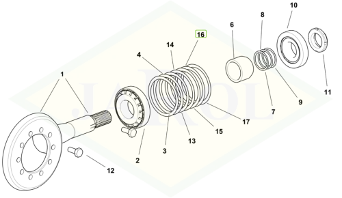 2.1589.361.0/10 Podkładka 2.1589.361.0/10