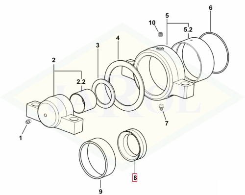 2.1535.028.0 Pierścień uszczelniający 2.1535.028.0