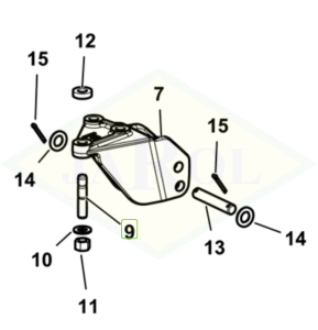 Kołek gwintowany 2.0443.418.7
