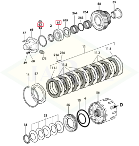 Łożysko 2.2531.011.0
