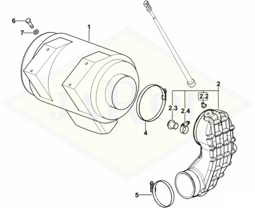 04411606 Złączka gumowa  04411606