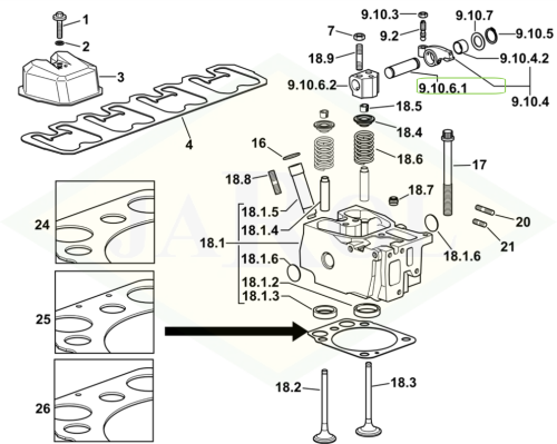 0.066.1431.0 Wałek 0.066.1431.0