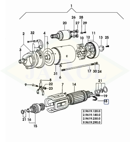 2.9619.180.9 Szczotki 2.9619.180.9