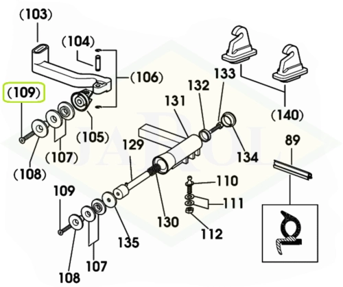 0.007.6188.2 Uchwyt 0.007.6188.2