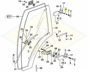 Kołek gwintowany 01148422-SAME