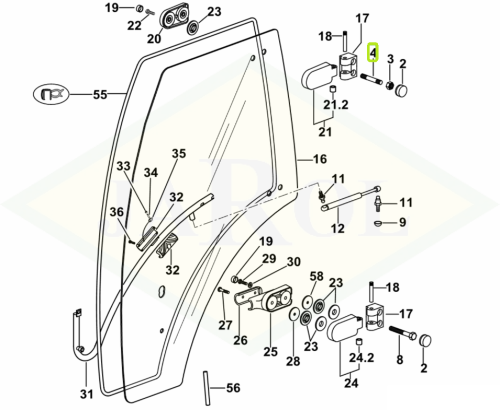 01148422 Kołek gwintowany 01148422-SAME