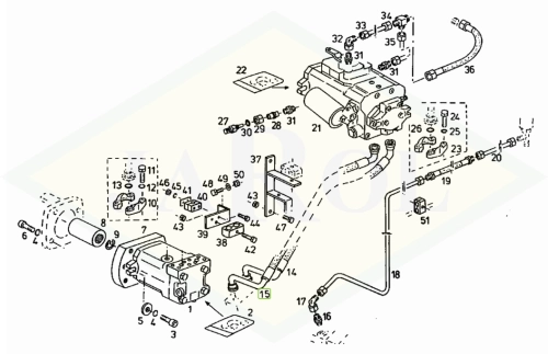 16055369 Przewód hydr 16055369