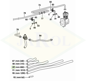 Przewód pneumatyczny 04435103