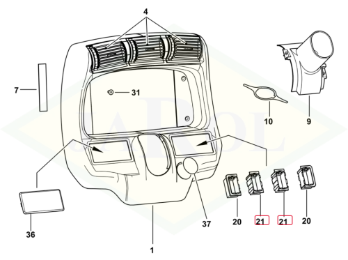 0.012.9681.4/10 Końcówka 0.012.9681.4/10
