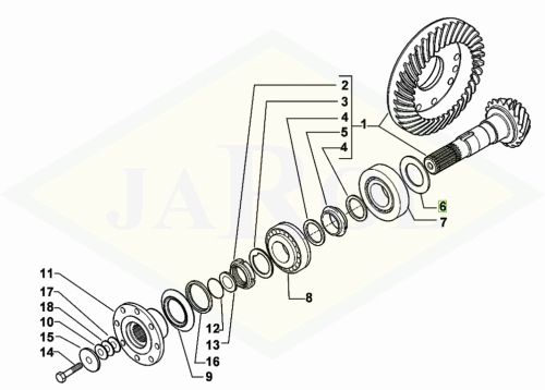 0.900.0099.4 Podkładka 0.900.0099.4