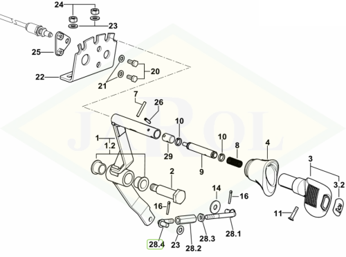 0.013.2995.3/10 Cięgno 0.013.2995.3/10