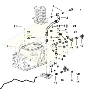 Podkładka dystansowa 10,5x18x5 - 2.1549.654.2
