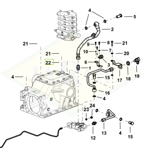 2.1549.654.2 Podkładka dystansowa 2.1549.654.2
