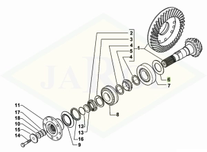 Podkładka 2,8 - 0.900.0099.6