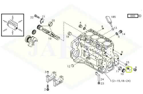 01180906 Śruba 01180906