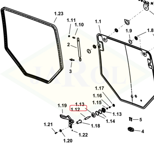 0.021.8031.0 Sworzeń 0.021.8031.0