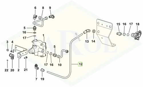 04452330 Instalacja rurowa 04452330-SAME